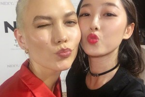 蒋梦婕冷白皮惊艳欧美，天生牛奶肌不输白人模特